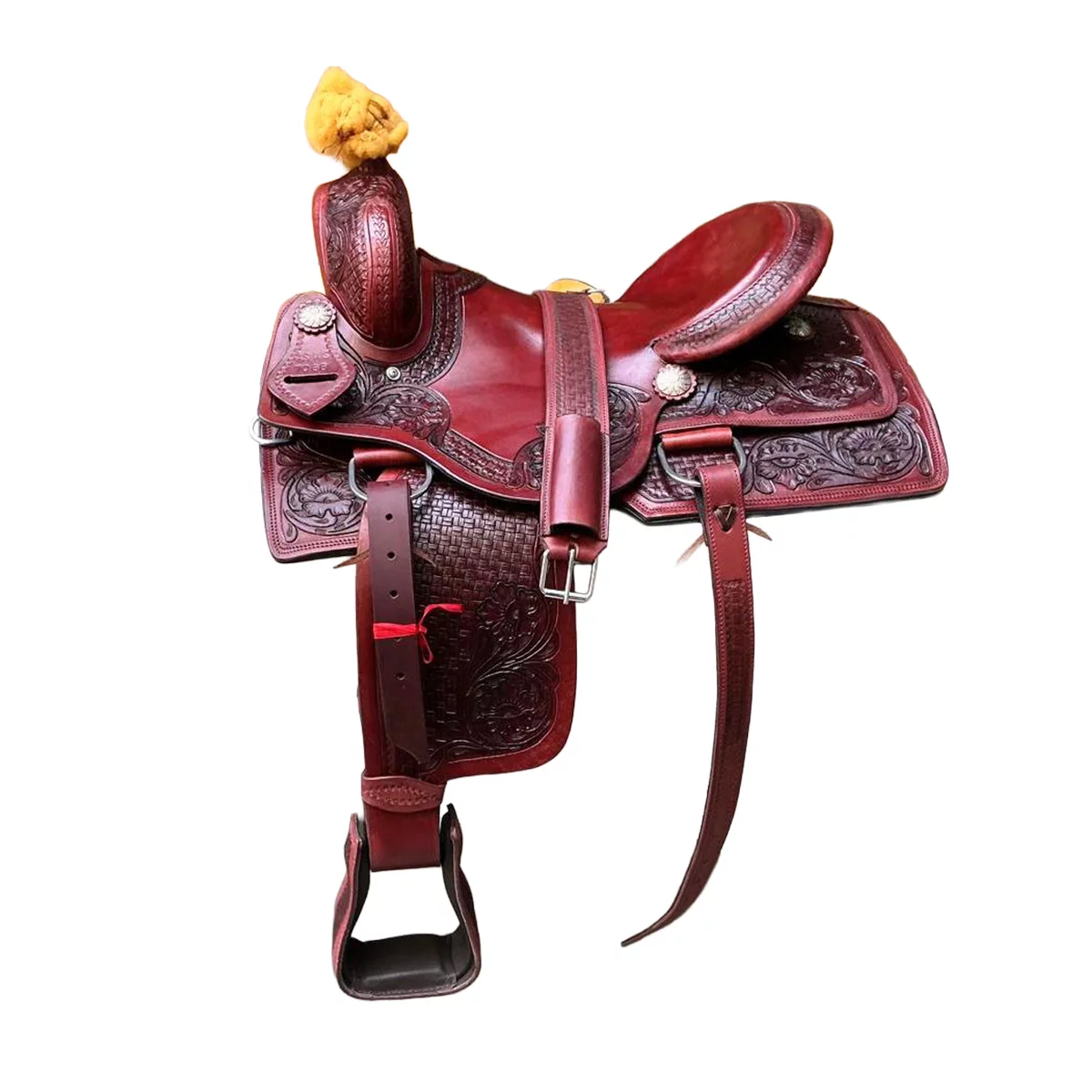 Sella Western In Pelle