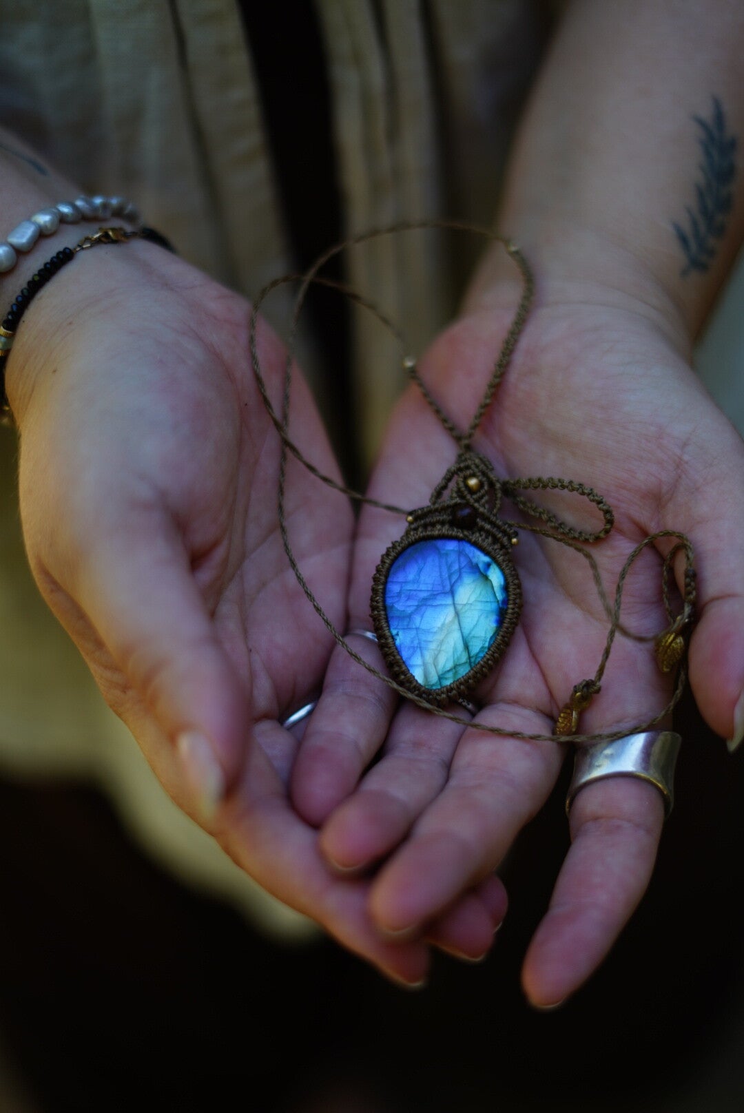 Amulette Labradorite Portail