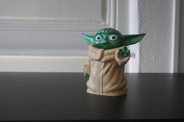 figurine style yoda