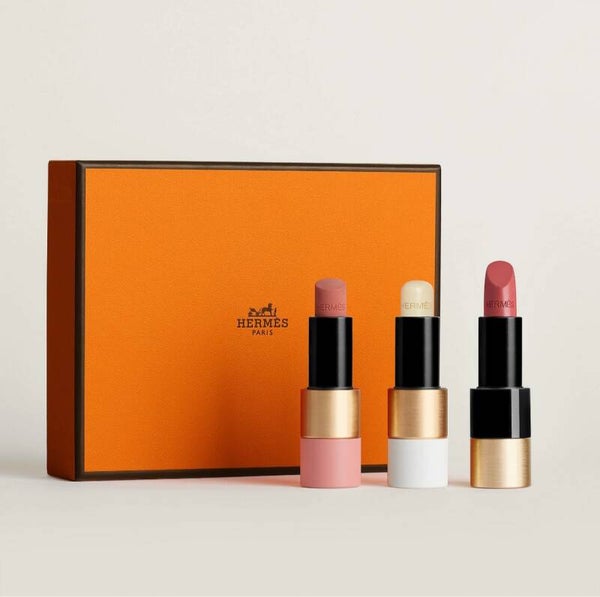 Hermès – Coffret Rouge à Lèvres 3 pièces