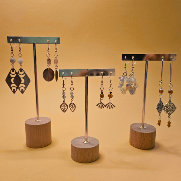 Handmade Crystal Energy Earrings