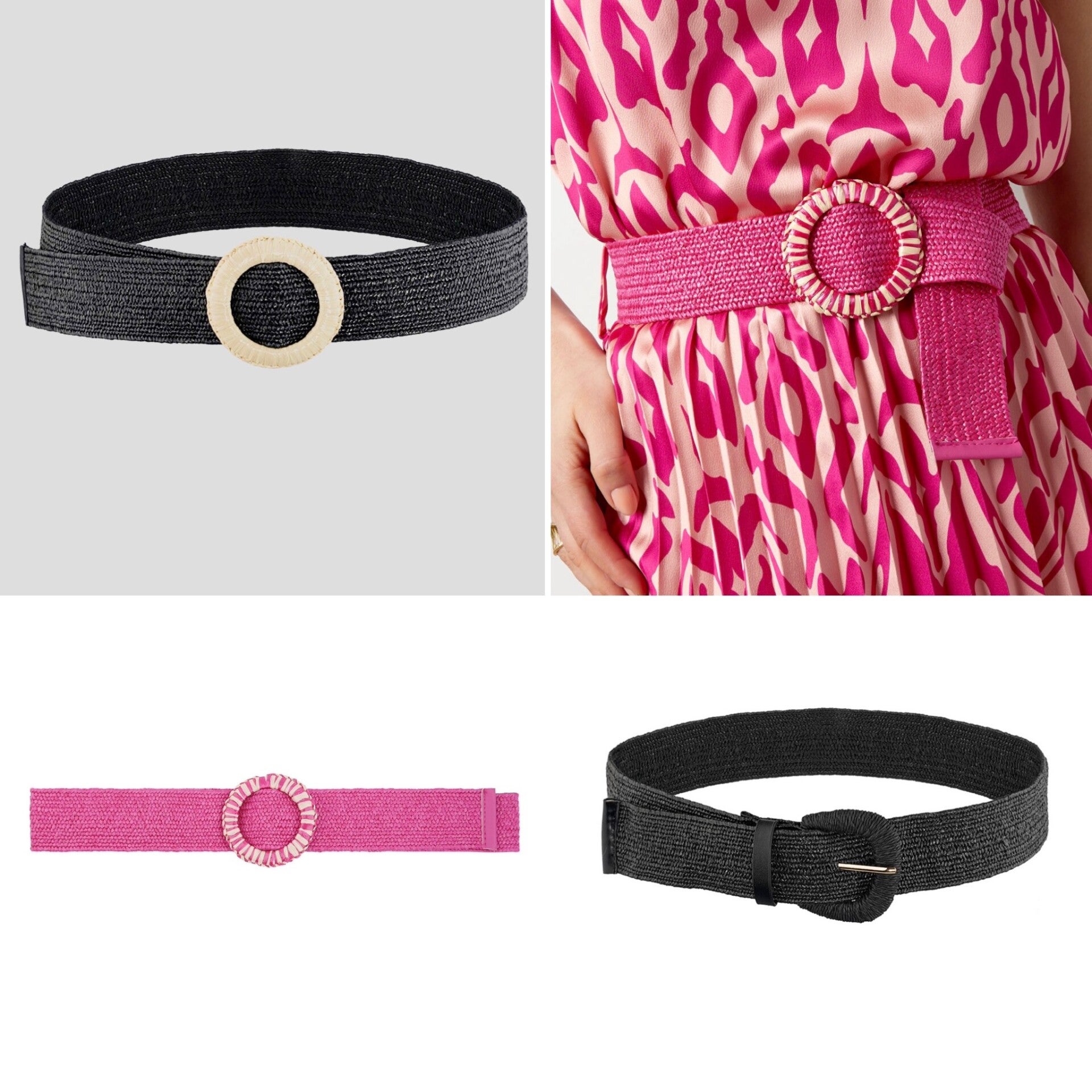 Accessoires | Riemen | Ibiza riemen | riem met studs grote maat | grote maat riemen | One size gekleurde riemen | Discount fashion corner | Oude-tonge