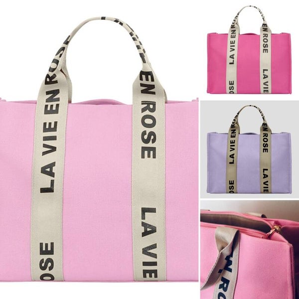 La vie en rose shopper / Roze