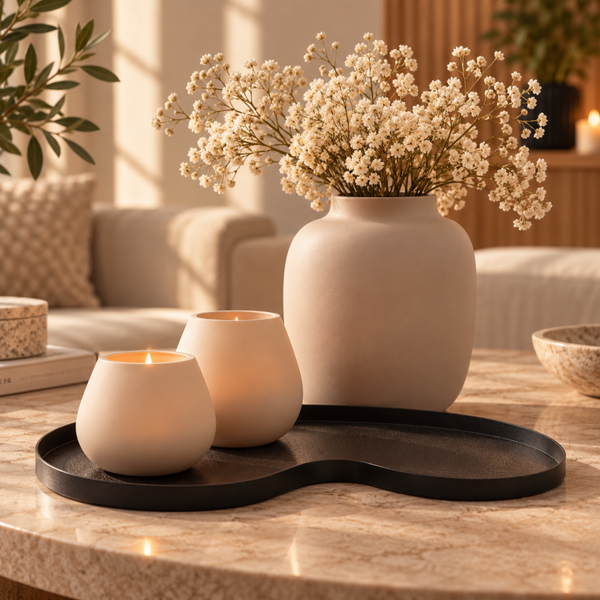Waxinelichthouder Tasman XS – Ivori Mat | Vase The World