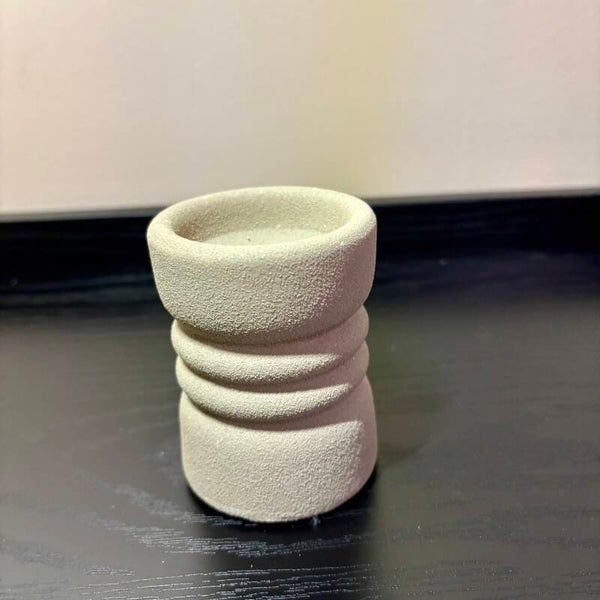 Kaarsenhouder - Kandelaar | Crème