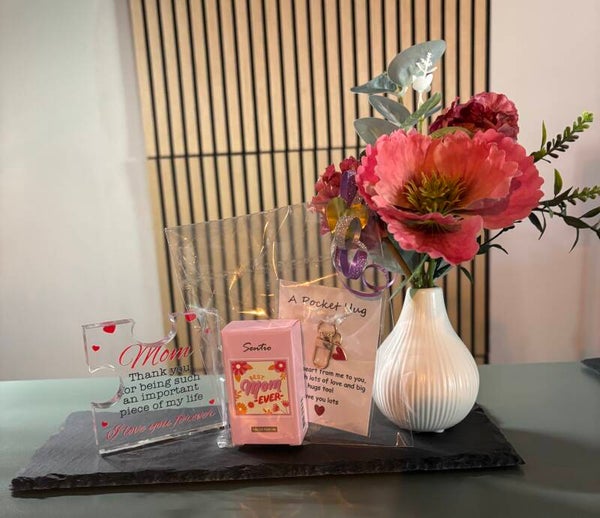 Gift Set / Tafel decoratie " Mama"
