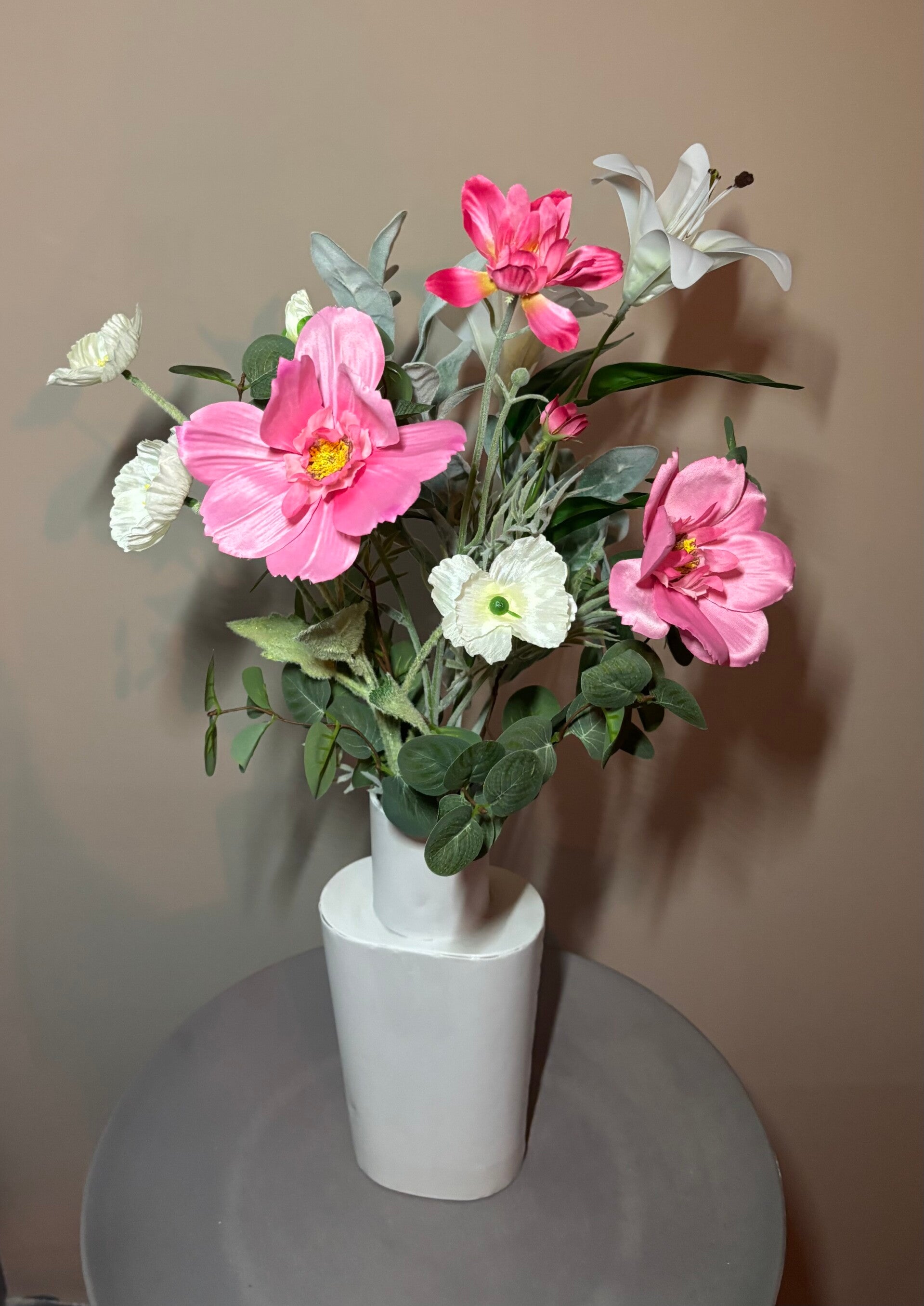 Boeket: Lovely & Spunky | Compleet met vaas