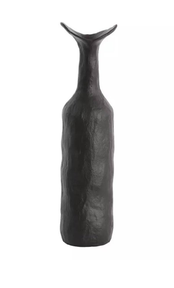 Light & Living vaas Teodora – mat zwart – 51cm.
