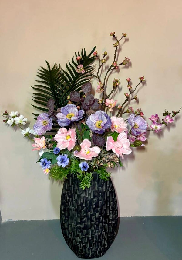 Boeket: Purple Romance XL 110cm.