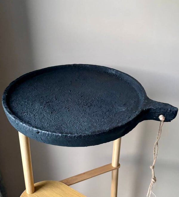 Brynxz Keramiek Plateau Mat Zwart 32 cm | Decoratieplateau