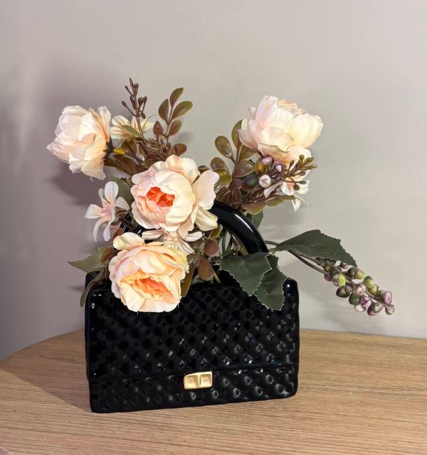 Noir Rosé – Floral Handtas Vaas - Compleet