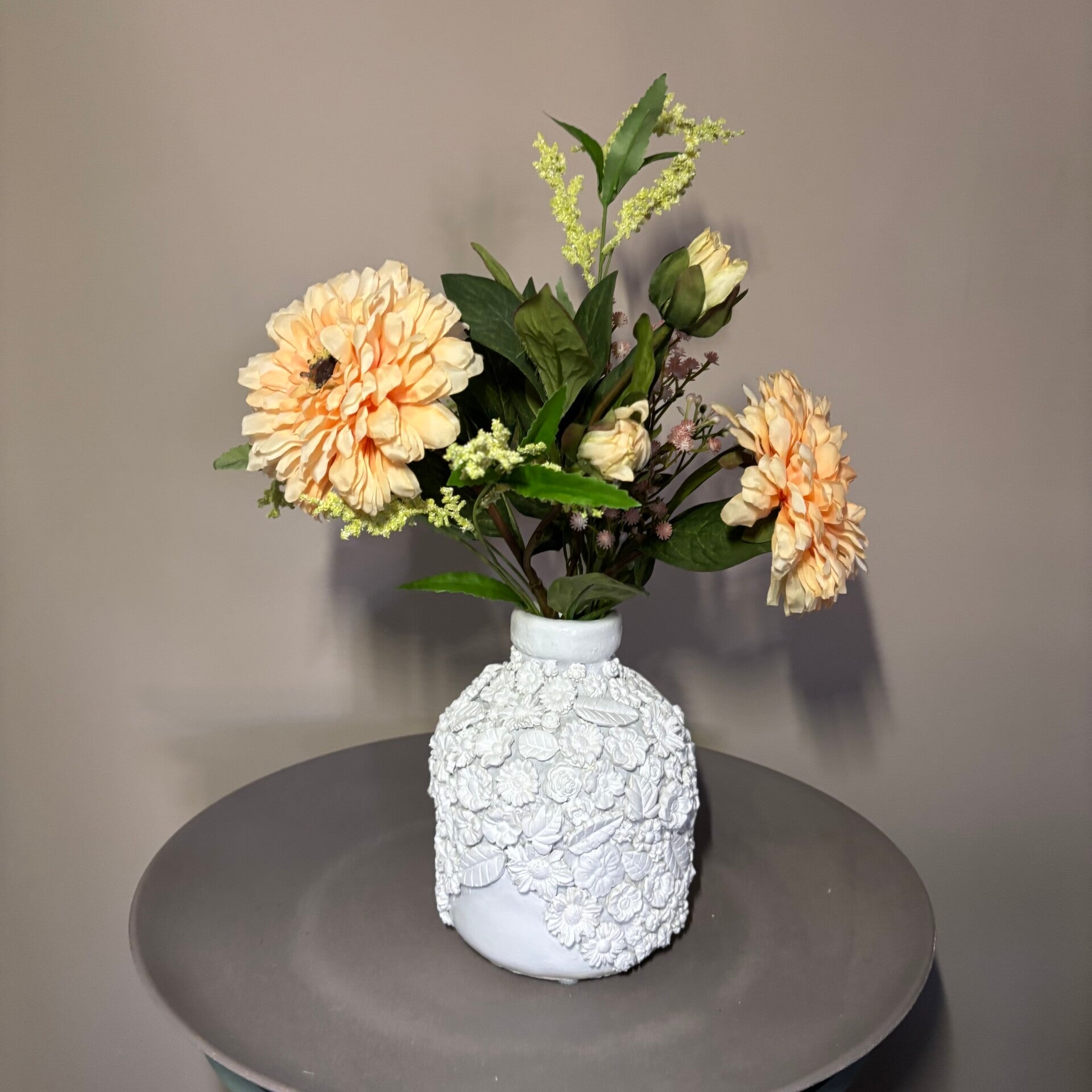 Compleet Ivory Garden | vaas incl. Boeket