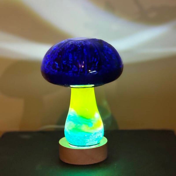 Mystic Glow Mushroom – Met verlichting - Epoxy