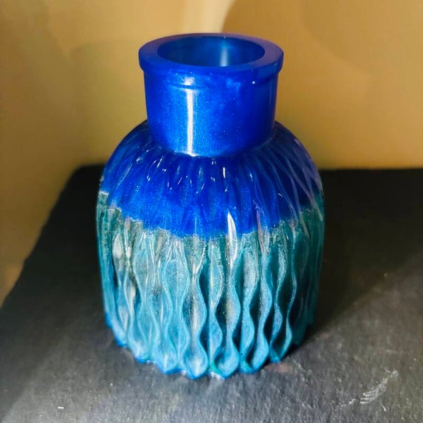 Ocean Glow Vase - Epoxy vaasje 10 X 8 cm. | discount fashion corner