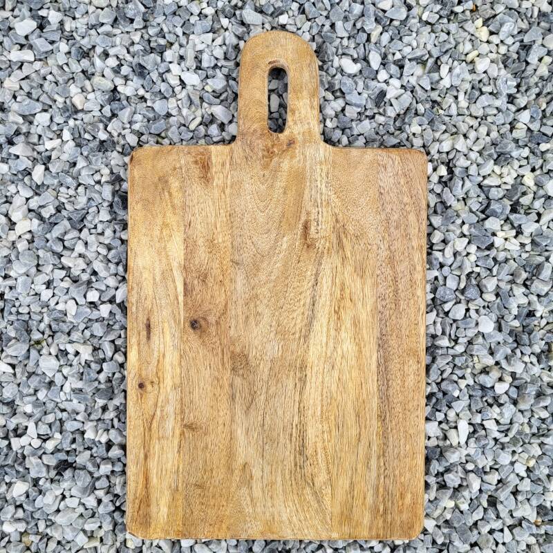 Borrelplank mangohout 30x39 cm