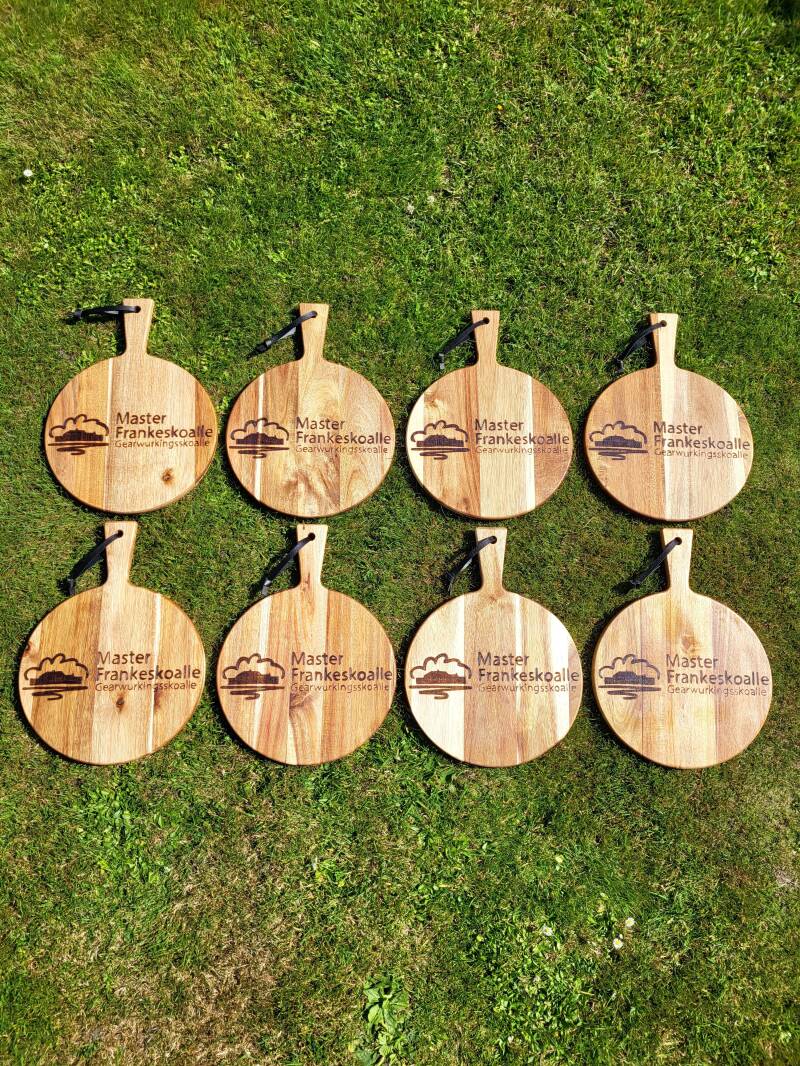 8x borrelplank Master Frankeskoalle