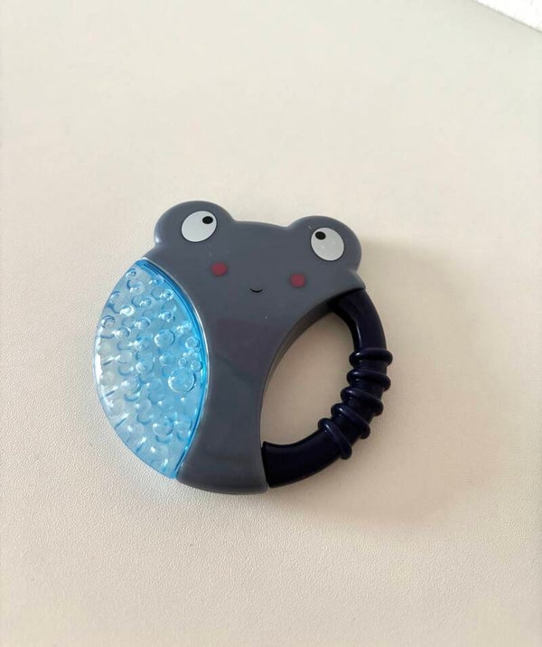 🐸 Anneau de dentition grenouille ~ BLEU