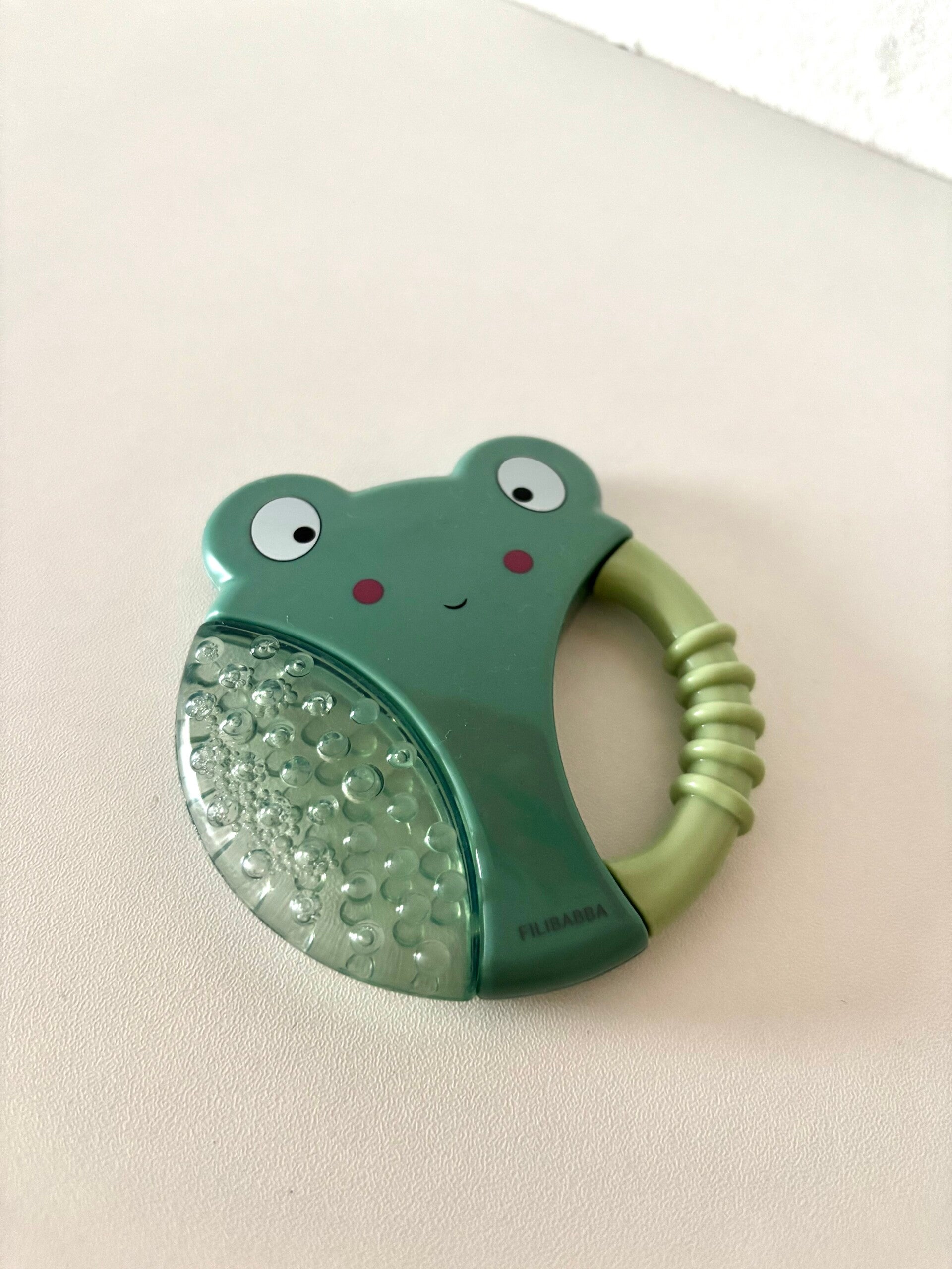 🐸 Anneau de dentition grenouille ~ VERT