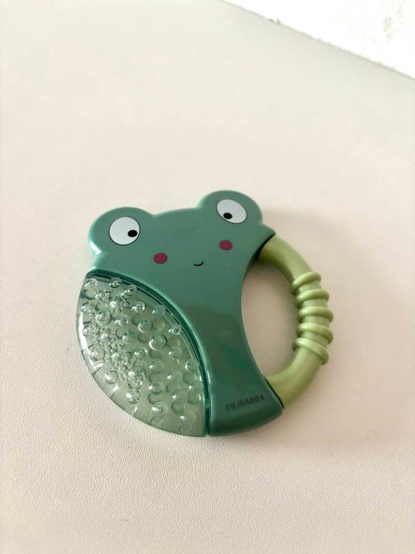 🐸 Anneau de dentition grenouille ~ VERT