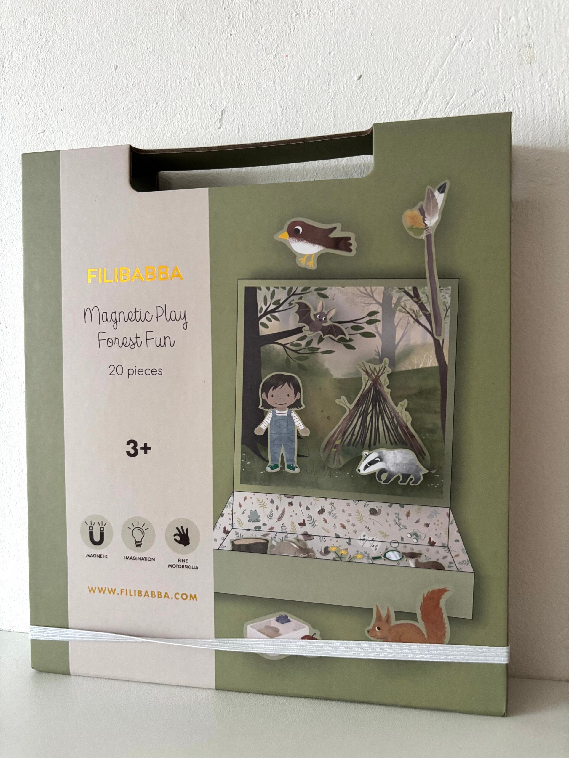 🌳 Jeu magnétique - Amusement en forêt