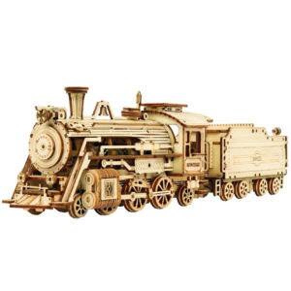 3D Houten Puzzel, Prime Steam Expres, 30,7×6,7×8,2cm