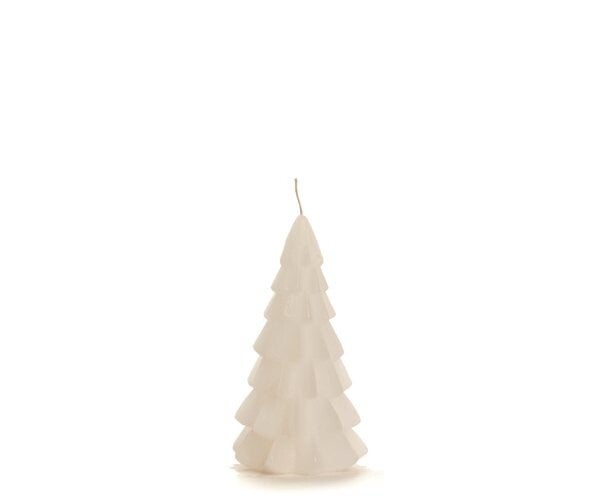 Rustik Lys Kerstboom Kaars 6,3x12 CM - Vanilla
