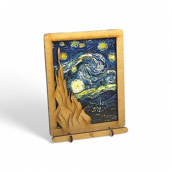 Komoni Kaart Sterrennacht van Gogh