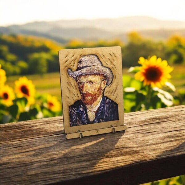Komoni Kaart Zelfportret van Gogh