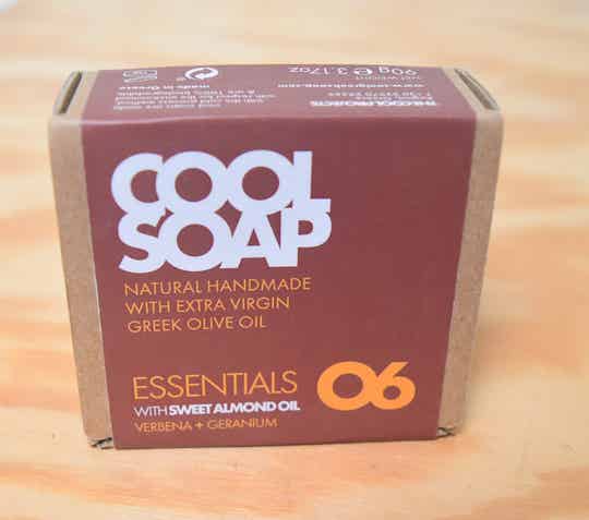 Cool SOap Essentials Olijfoliezeep 06 met Citroenverbena en Geranium
