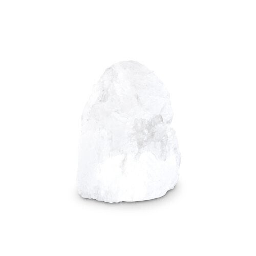 Selenite kristal “ROCK”, White Line, Hoogte: ca 9 cm