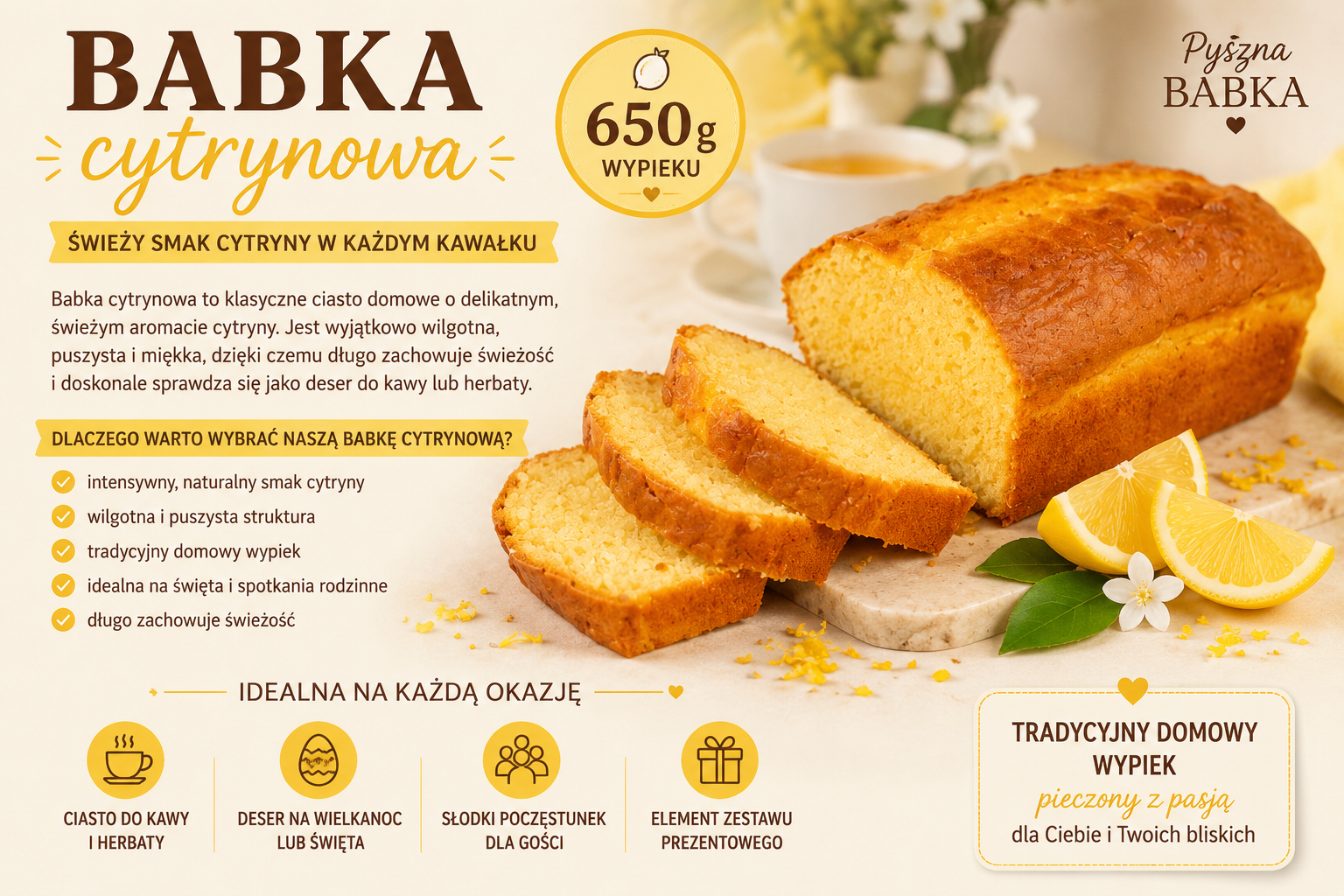 Babka Cytrynowa