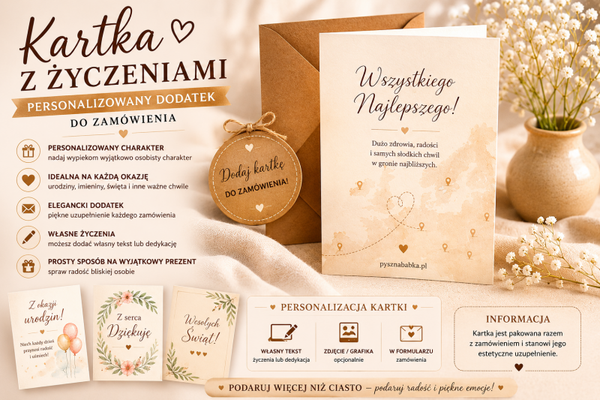 Kartka z życzeniami do zamówienia