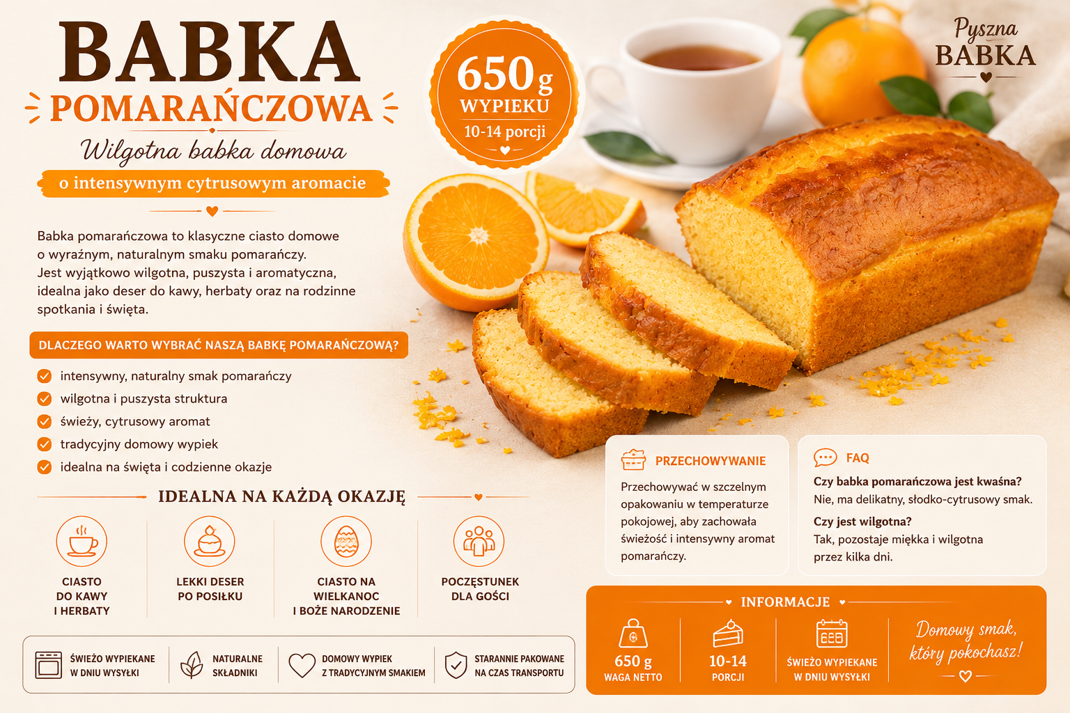 Babka Pomarańczowa