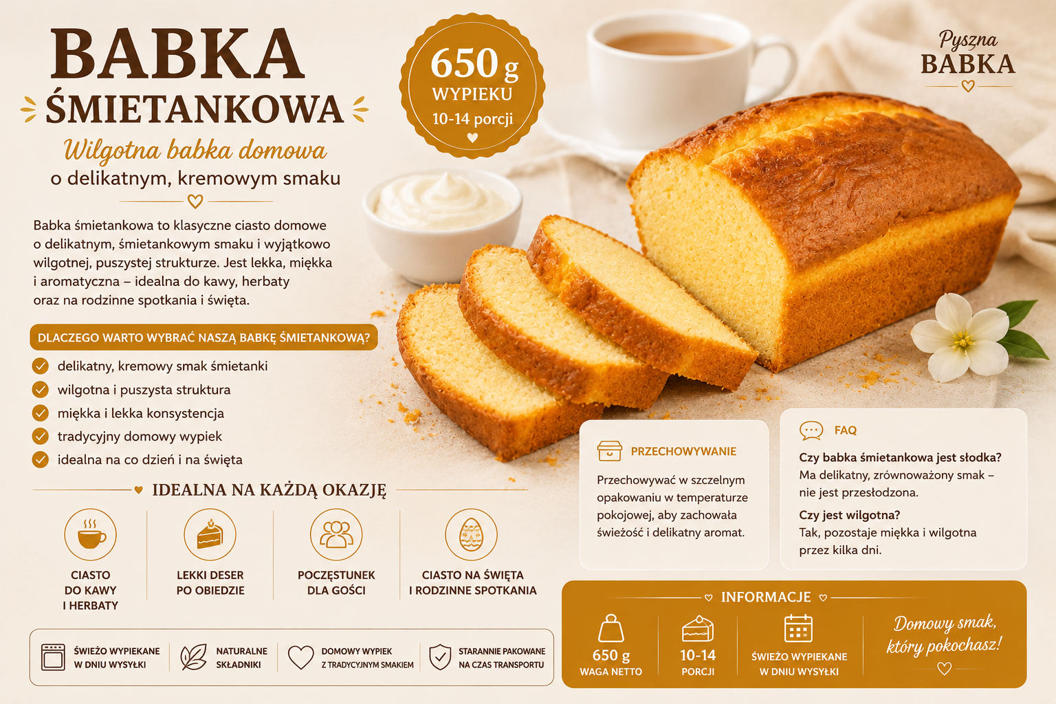 Babka Śmietankowa