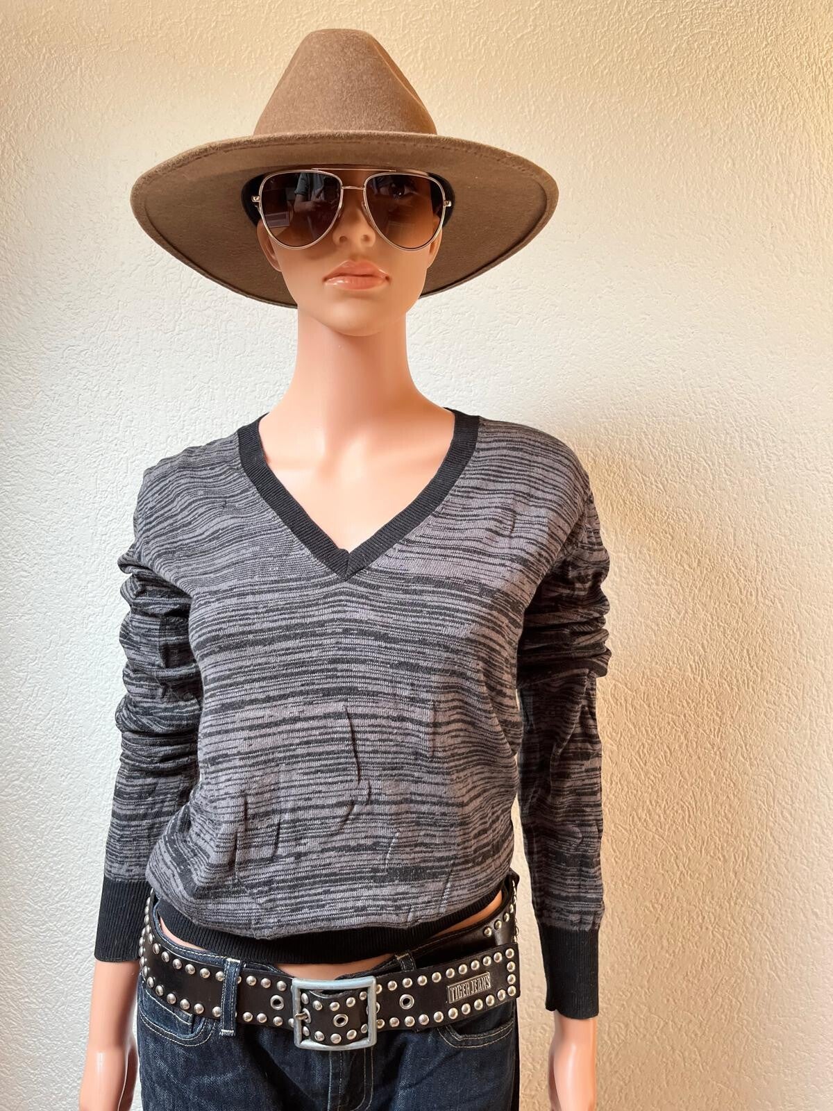 Diesel Black Gold Collection Knitted V Neck