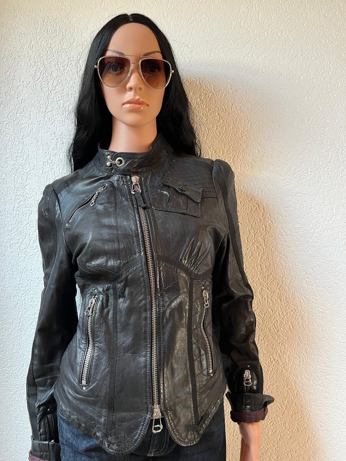 Vintage Diesel Leather Jacket