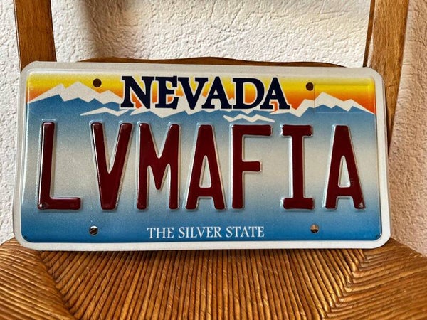 Love Mafia Nevada Metal Plate for Decoration