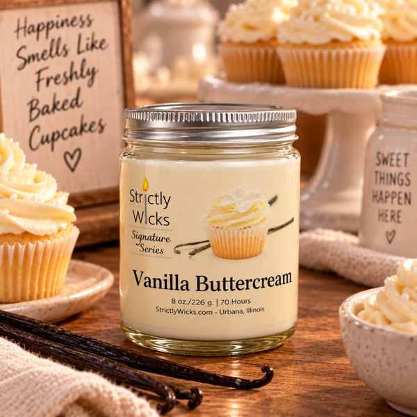 Vanilla Buttercream Scented Candle