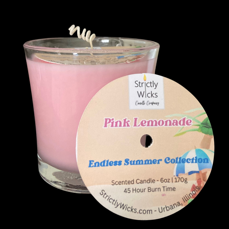 Pink Lemnade Scented Candle