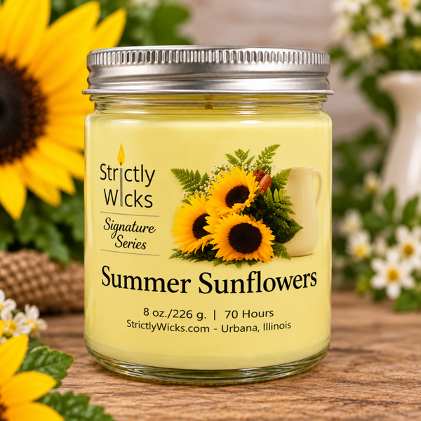 Summer Sunflowers Scented Candle