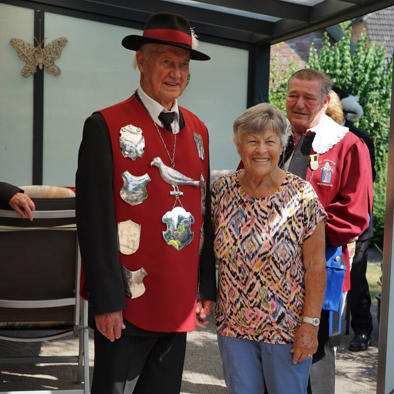 Koning Henk en Maria Houtappels