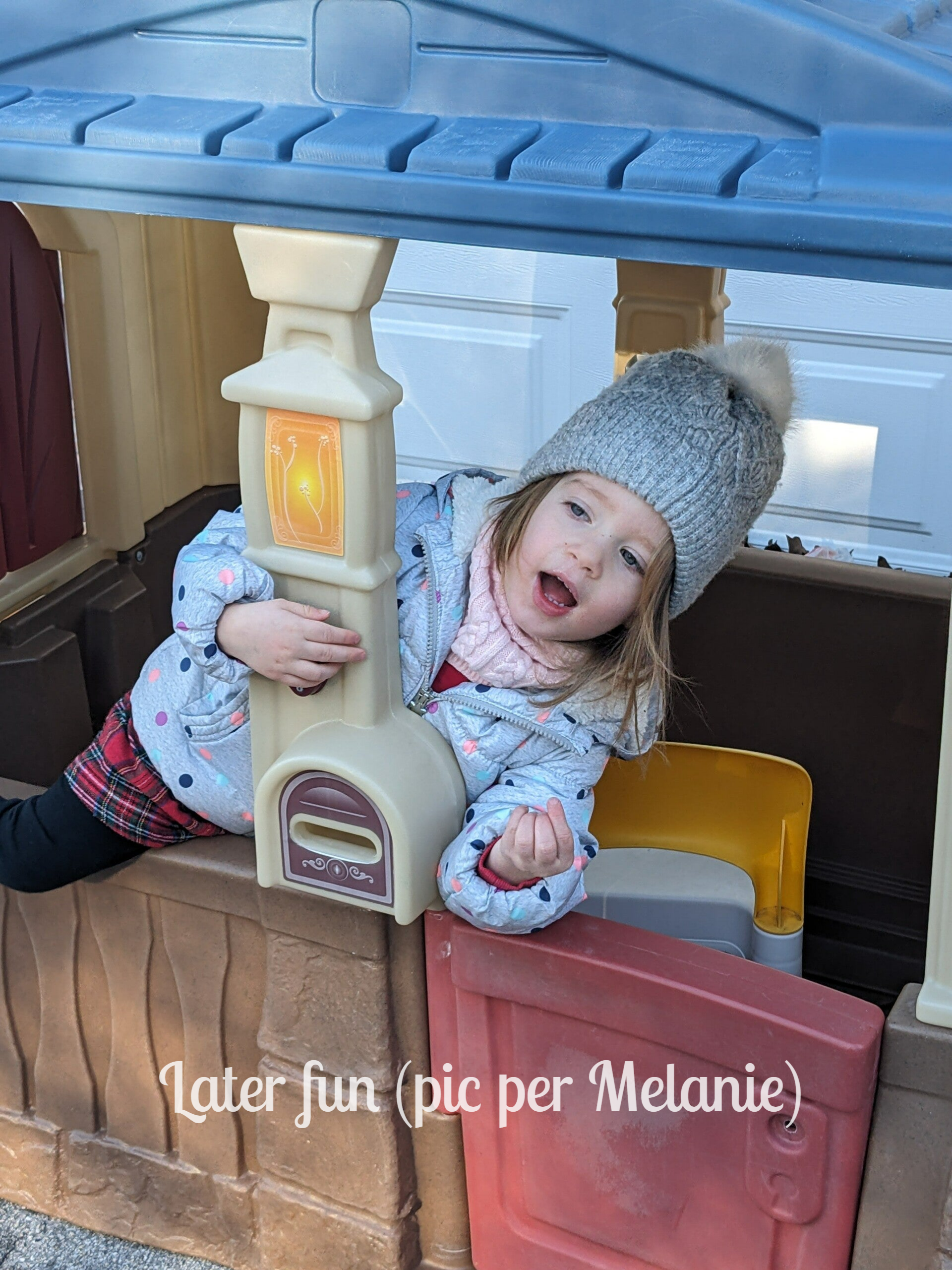 A little later (by Melanie)