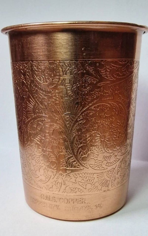 Verre à eau en cuivre / Ayurveda