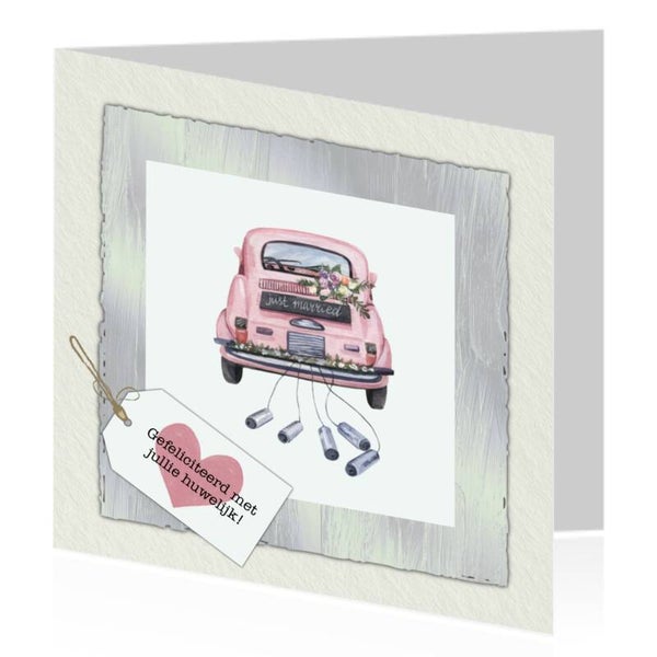 1. Gefeliciteerd met jullie huwelijk