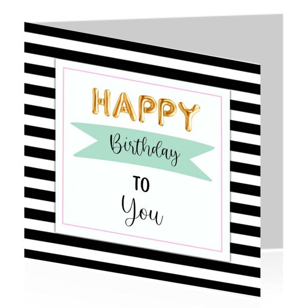 11. Happy birthday to you