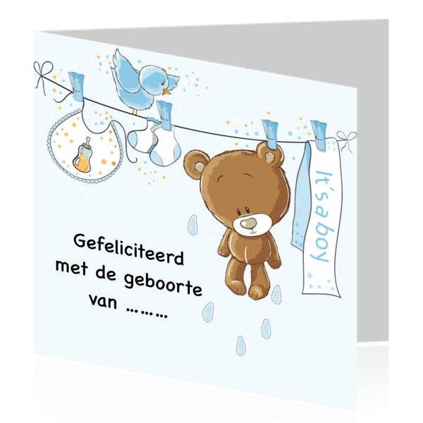 4. Gefeliciteerd met de geboorte van…..