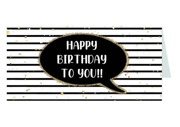 23. Happy birthday to you