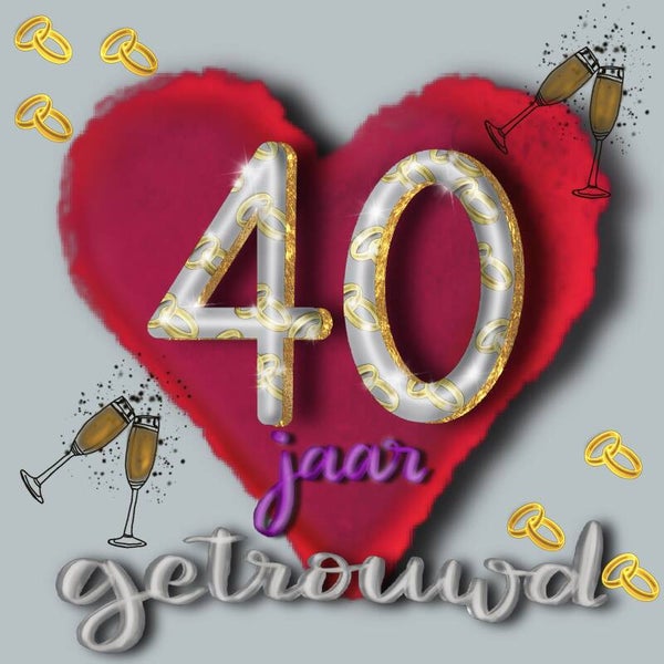 3. 40 jaar getrouwd