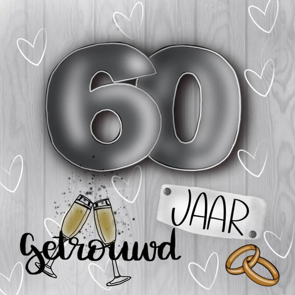 4. 60 jaar getrouwd