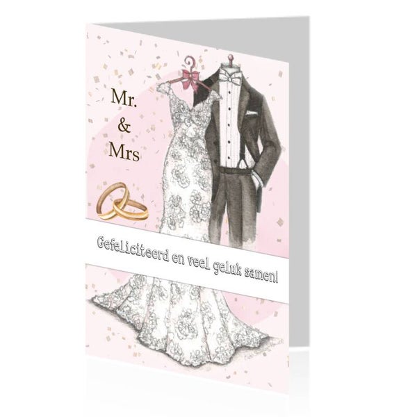 12. MR & MRS Gefeliciteerd en veel geluk samen!